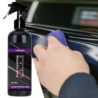Automobile Coating Quick Film Spray 300ml Coating Wax Liquid Spray Nano Ceramic Coating Quick Polish Wax auto cleaning agent