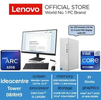 Lenovo IdeaCentre Tower 08IRH9 59ID || Intel Core i5-13420H 8GB 512GB SSD Intel Arc A310 4GB Windows