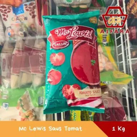 Mc Lewis Saus Sambal 1 Kg/Mc Lewis Saus Tomat 1 Kg Saus Tomat 1Kg