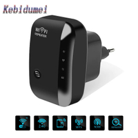 Kebidumei wireless-N repeater wifi internet distributor 300mbps 802.11NBG antenna signal booster extension amplifier extended range repeater