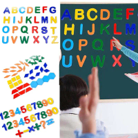 Maenan Edukasi/Magnet Kayu/Angka Dan Huruf Magnet/Magnet Kulkas Huruf Dan Angka
