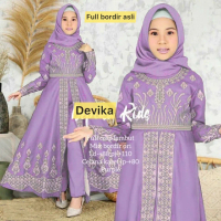 TERBARU Gamis Pesta Anak Perempuan Bahan Brukat Tile Kekinian Baju Muslim Anak Perempuan Baju Setela