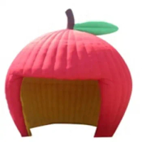 Inflatable Apple tent inflatable apple igloo dome for outdoor party events