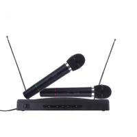 Karaoke Wireless 306 Microphone System KTV Dual Handheld Multifunction Mic Cordless Receiver 2.1Channel Household
