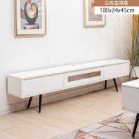 北歐實木電視櫃【白色1.8米電視櫃】