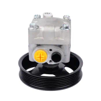 AP02 Power Steering Pump w/ Pulley for Infiniti G25 M35 2.5L 3.5L V6 49110JK00B 21237