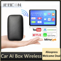 android tv box carplay android auto wireless adapter carplay youtube netflix unlock Wired carplay to wireless Android car ai box