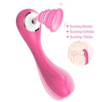 Tongue Clit Sucking Vibrators Clitoris Vagina Stimulator Sex Toys For Women Nipple Sucker Erotic Breast Massager BlowJob
