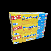 (3入+3入，共6入)Glad Press’n Seal 強力保鮮膜
