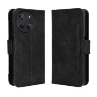 New Style For Realme 11 4G Global edition Premium Leather Wallet Leather Flip Multi-card slot Cover For Realme 11 5G Realme11 Ph