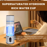 Hydrogen Water Bottle Generator, High-Efficiency Hydrogen Water Machine Up to 5000 PPB,Hydrogen Water Bottle99.99% Pure Hydrogen