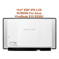 15.6" Laptop LCD Screen for Asus VivoBook S15 S530U S530UN S530FN FHD IPS LED Display LP156WF9 EDP 30 Pins Test Well
