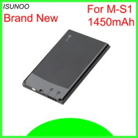 ISUNOO 5pcs/lot 1450mAh M-S1 MS1 Battery For Blackberry Bold 9000 9030 9700 9780 ONYX 9700 Niagara 9630 BAT-14392-001 Battery
