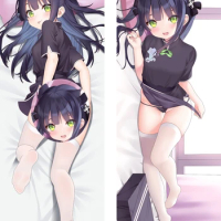 Anime Cartoons Blue Archive kisaki Cosplay Dakimakura Pillow Case Hugging Body Prop