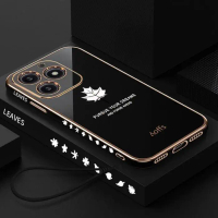 Case Maple FOR Infinix Hot 40I 2024 Softcase Plating Luxury