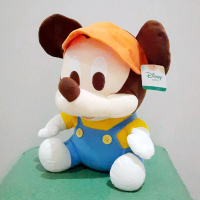 Boneka Mickey Mouse Topi Gembul Original Disney Baby Size Besar 40 cm