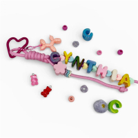 Bag Charm Aksesoris Tas / HP Custom Nama Lucu