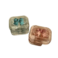 Case soflens bening acrylic pita