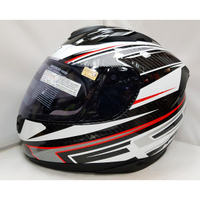 頭等大事安全帽 M2R XR-3 XR3(CARBON碳纖維) 白紅 卡夢 雙D扣 輕量 全可拆內襯 贈原廠電鍍片+免運