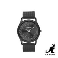 KANGOL 英國袋鼠│經典星辰碎鑽腕錶 / 手錶 / 腕錶 - KG73534-02Y(曜石黑)