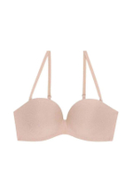 เสื้อชั้นในมีโครง ฟองน้ำปั๊มเสริมหนา ยกกระชับเก็บส่วนเกิน รุ่น ME1701 สีเนื้อ