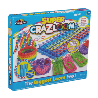 【美國Cra-Z-Art】Cra-Z-Loom 彩虹圈圈編織旗艦組(編織器+環形編織器+橡皮筋)
