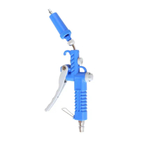 【Whywait】塑鋼可調風量吹塵槍 滑動大風量噴嘴(5吋123mm專利短耐高壓風槍 臺灣製 氣動工具)
