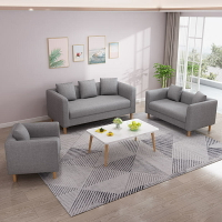 北歐風 布藝沙發 現代 簡約 雙人 三人 臥室 出租房 客廳 公寓 簡易款 極簡小沙發 科技佈  易清洗 免安