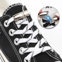 Magnetic Elastic Laces Sneakers Shoelaces without ties Kids Adult No Tie Shoe laces Double elastic Shoelace for Shoe Accessories