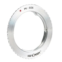 K&amp;F Concept PK-EOS Lens Adapter Ring for Pentax K PK Lens to Canon EOS Camera Body for Canon 300D 500D 600D/T3i 7D Mark II