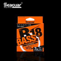 日本原裝橙標SEAGUAR R18 BASS 160M碳線氟碳線路亞線主線正品
