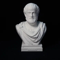 Aristotle ornaments statue hand model decoration bust crafts great man portrait desk desk, 3D printing PLA plastic