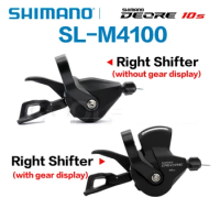 SHIMANO DEORE M4100 10 Speed Shifter SL-M4100-R - Right Shift Lever - Clamp Band - 10-speed original parts