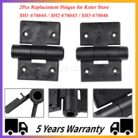 New For Keter Store it out XL SH1, SH2 &amp; SH3 SH1 674644 / SH2 674645 / SH3 674646 Replacement Hinges x2