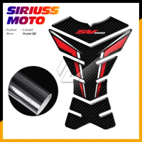 3D Carbon-look Motorcycle Tank Pad Protector Case for Suzuki SV650 SV650S SV650X