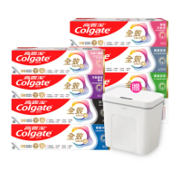 【Colgate 高露潔】全效牙膏150gX8入(專業潔淨/抗敏感/清淨薄荷/專業淨白/炭深潔/牙齦護理專家/抗敏護齦)