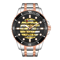 PROMO  JAM TANGAN AUTOMATIC PRIA BELLEDA 9352-1 RANTAI FULL STANLESS TAHAN AIR Watches