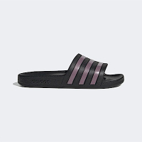 Adidas Adilette Aqua [GX4279] 男女 涼鞋 拖鞋 休閒 經典 舒適 輕量 海灘 愛迪達 黑紫