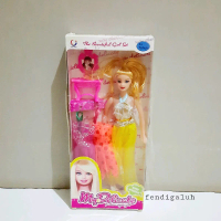 Boneka Cewek Barbie Dress Cantik / Boneka Barbie/ Mainan Anak Cewek