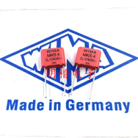 Free Shipping 10pcs/30pcs WIMA Germany capacitor MKS4 400V 0.1UF 400V 104 P=10mm