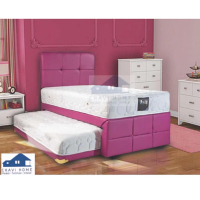 set kasur springbed 2in1 sorong bella poin spring bed pink uk 120x200