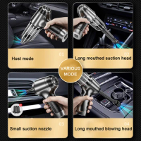 Cordless Handheld Vacuum Cleaner For Car Lightweight Ergonomic Vacuum Cleaners For Car Detailing