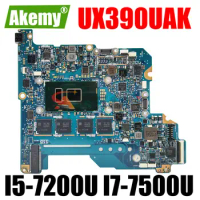 UX390UA Notebook Mainboard For ASUS Zenbook 3 UX390U UX390UAK Notebook Motherboard With I5-7200U I7-7500U CPU 8GB 16GB RAM