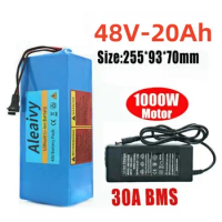 e-bike 48v Battery Pack 20Ah 13S4P for 500W 750W 1000W Electric Bike Electric Scooter 18650 baterias 48v lithium ion battery