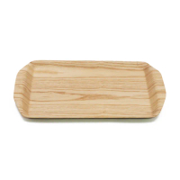 【菊川本味】自然風木盤-長方把手-大(木質盤 木長方盤 木質托盤 套餐盤 木餐盤 零食盤 點心盤)