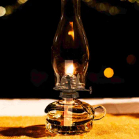1 Set Oil Lamp Replacement Wick Oil Lamp Burner With Kerosene Lamp Replacement Wick Lamp Accessory