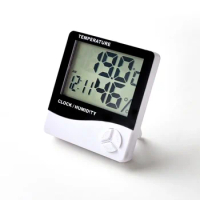 Digital Thermometer Indoor Hygrometer Room Thermometers and Humidity Gauge with Temperature Humidity Monitor