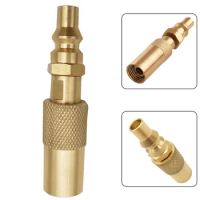 1pcs 1/4" Propane Natural Gas Quick Connect Fittings Adapter For Coleman Grill Stove Brass Quick Disconnect Fitting