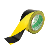【精準科技】黃黑警示膠帶 標線膠帶 斑馬警示膠帶 封箱膠帶 地板膠帶 /2入組(MIT-TBY33 工仔人)