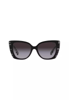 Burberry Burberry Women's Cat Eye Frame Black Acetate Sunglasses - BE4393